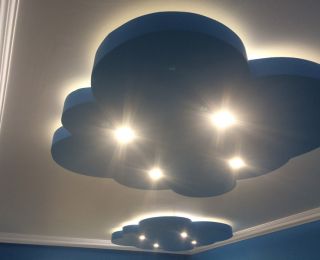 Многоуровневые натяжные потолки